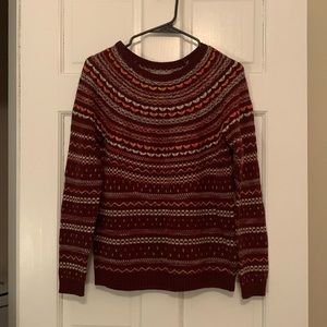 Bass cotton blend sweater